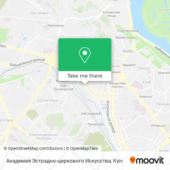 Академия Эстрадно-циркового Искусства map