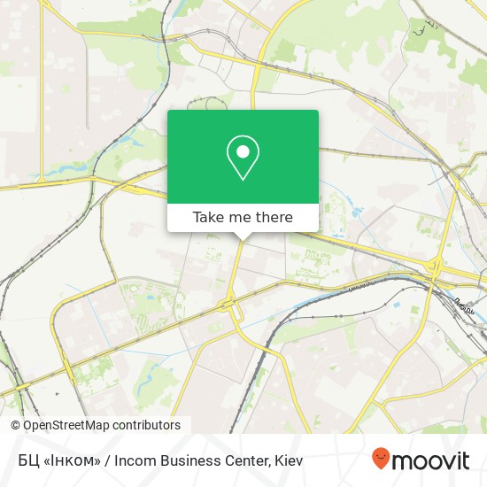 БЦ «Інком» / Incom Business Center map