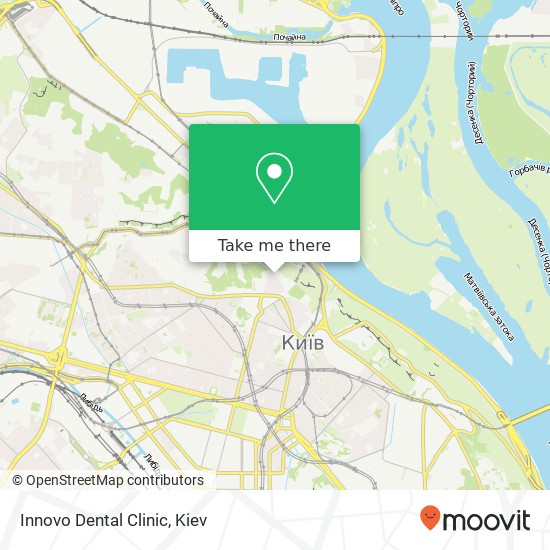 Карта Innovo Dental Clinic
