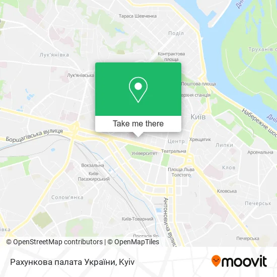 Рахункова палата України map