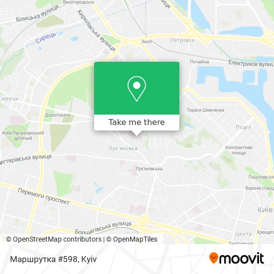 Маршрутка #598 map