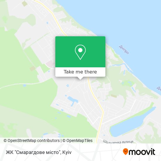 ЖК "Смарагдове місто" map