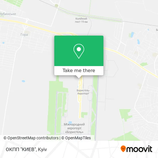 ОКПП "КИЕВ" map
