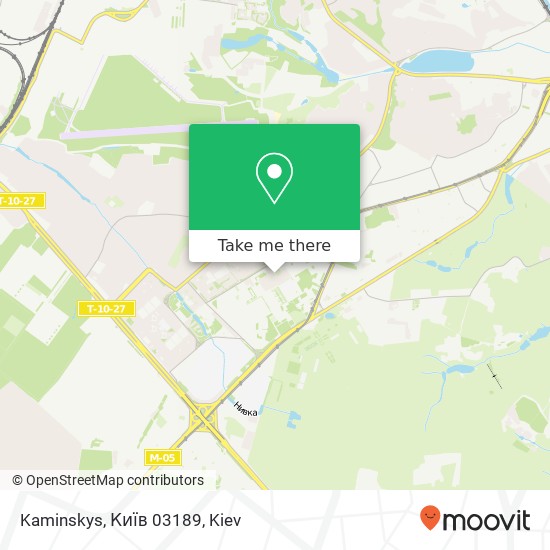 Kaminskys, Київ 03189 map