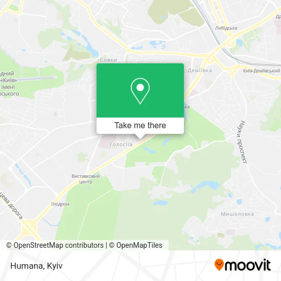 Карта Humana