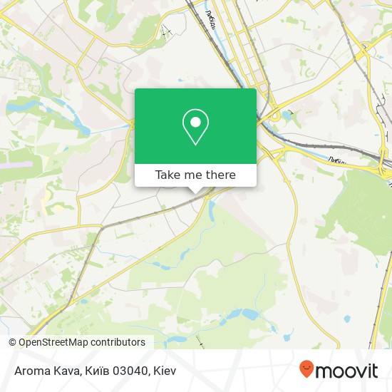 Aroma Kava, Київ 03040 map