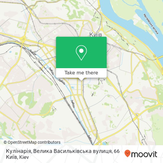 Кулінарія, Велика Васильківська вулиця, 66 Київ map