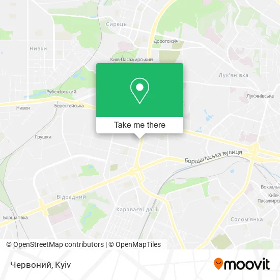 Карта Червоний