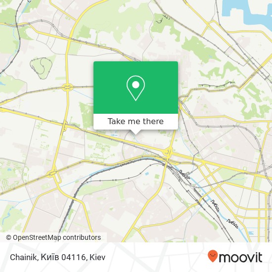 Chainik, Київ 04116 map