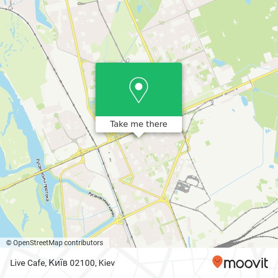 Live Cafe, Київ 02100 map