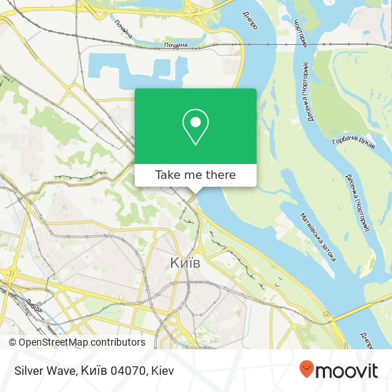 Silver Wave, Київ 04070 map