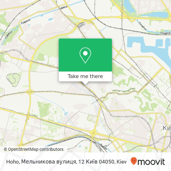 Hoho, Мельникова вулиця, 12 Київ 04050 map