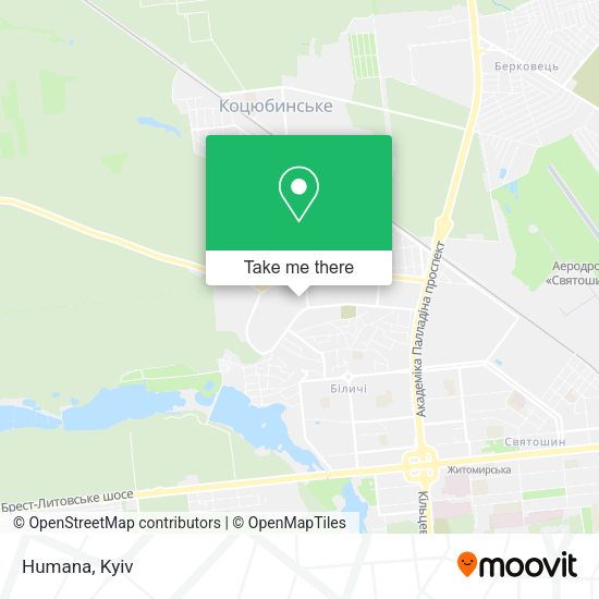Карта Humana