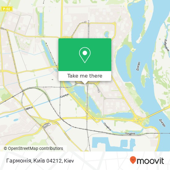 Карта Гармонія, Київ 04212