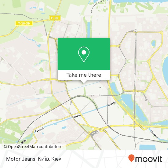 Motor Jeans, Київ map