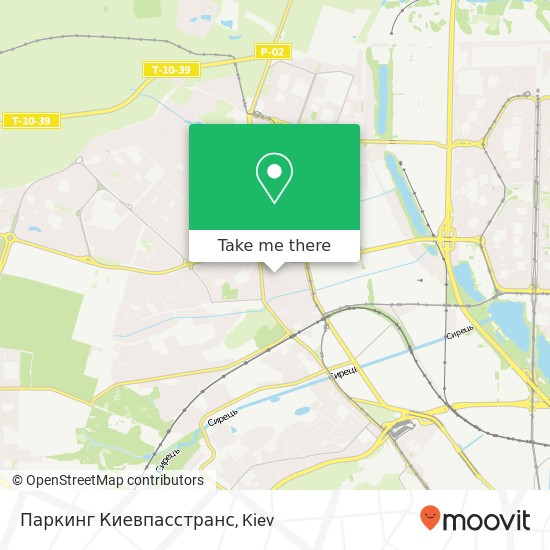 Паркинг Киевпасстранс map