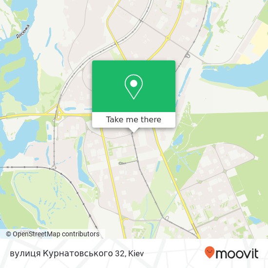 вулиця Курнатовського 32 map