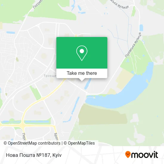 Карта Нова Пошта №187