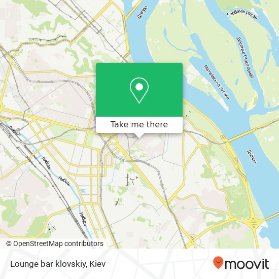 Lounge bar klovskiy map