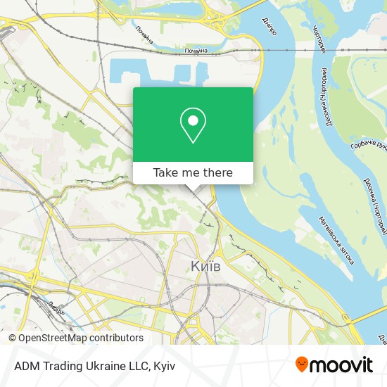 Карта ADM Trading Ukraine LLC