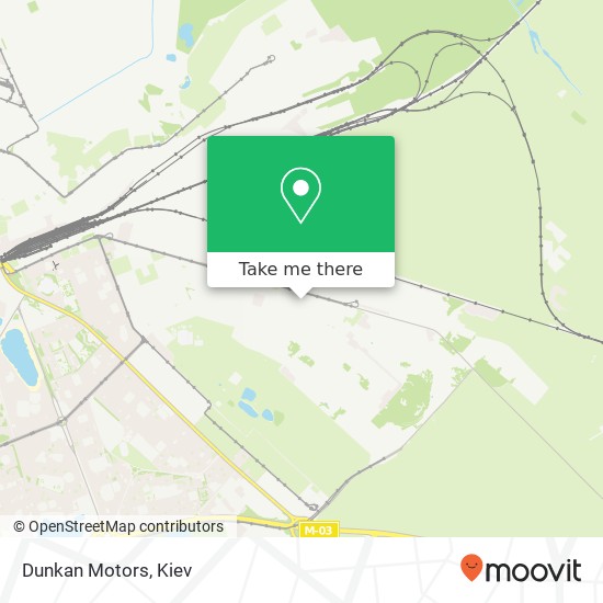 Dunkan Motors map