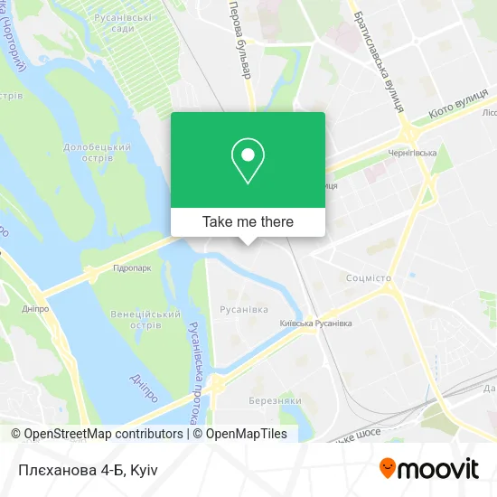 Карта Плєханова 4-Б