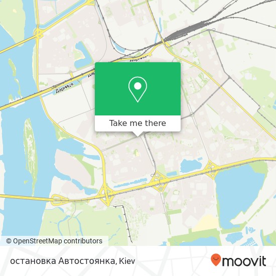 остановка Автостоянка map