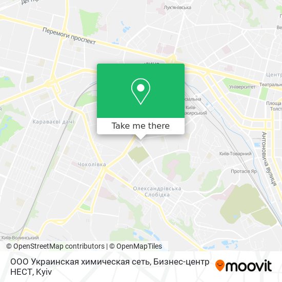 ООО Украинская химическая сеть, Бизнес-центр НЕСТ map