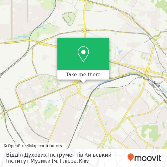 Відділ Духових Інструментів Киівський Інститут Музики Ім. Глієра map