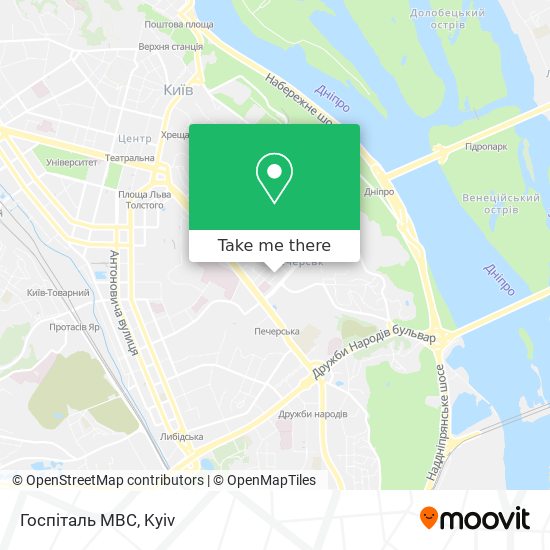 Госпіталь МВС map