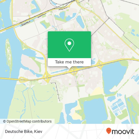 Deutsche Bike map