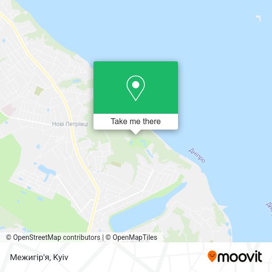 Карта Межигір'я