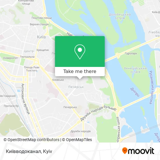 Київводоканал map