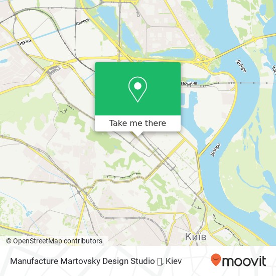 Manufacture Martovsky Design Studio 🏭 map