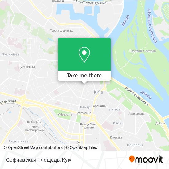 Софиевская площадь map
