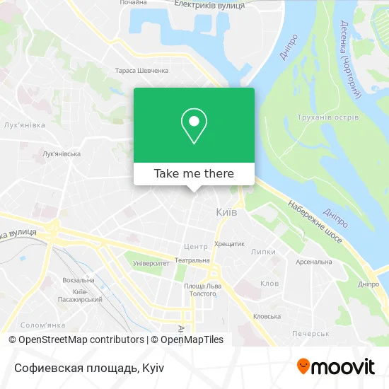 Софиевская площадь map