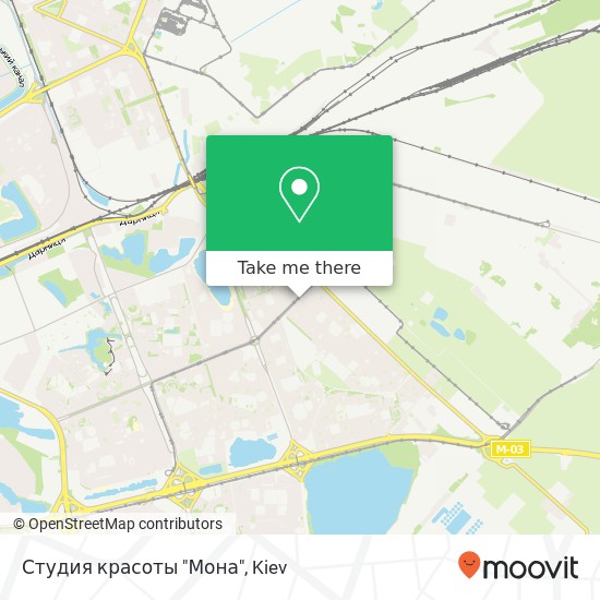 Студия красоты "Мона" map