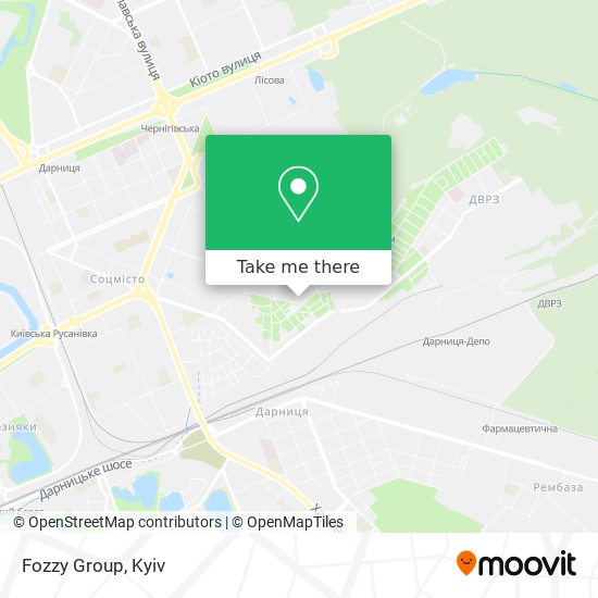Fozzy Group map