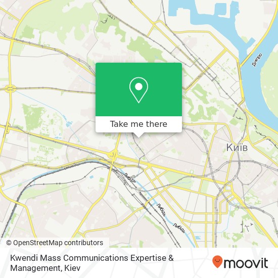 Карта Kwendi Mass Communications Expertise & Management