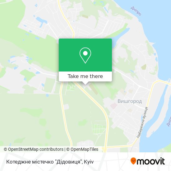 Котеджне містечко "Дідовиця" map