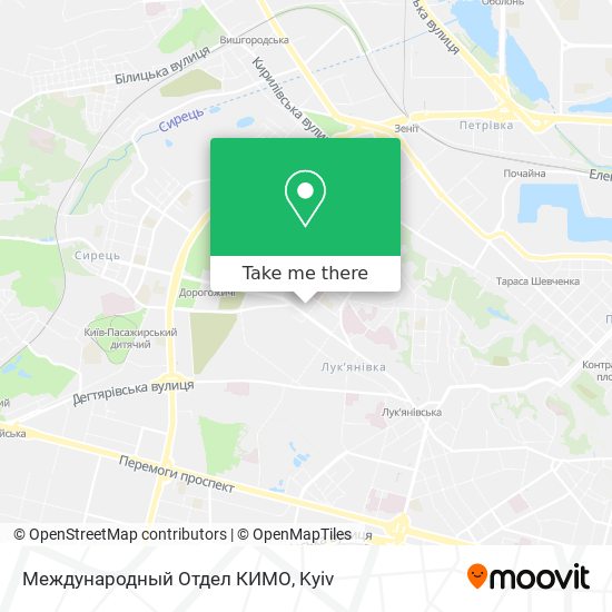 Международный Отдел КИМО map