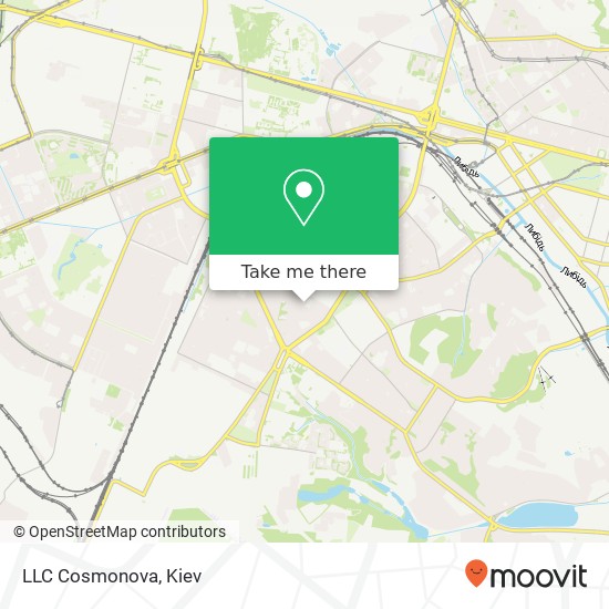 LLC Cosmonova map