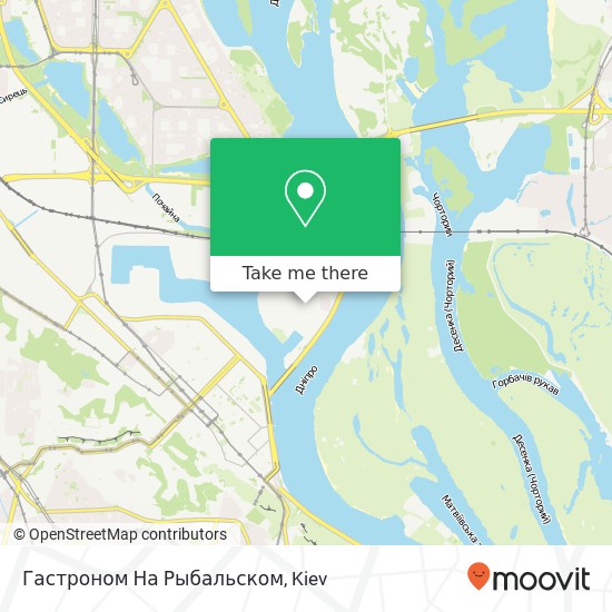 Гастроном На Рыбальском map