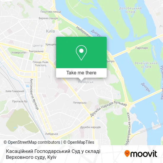 Карта Касаційний Господарський Суд у складі Верховного суду