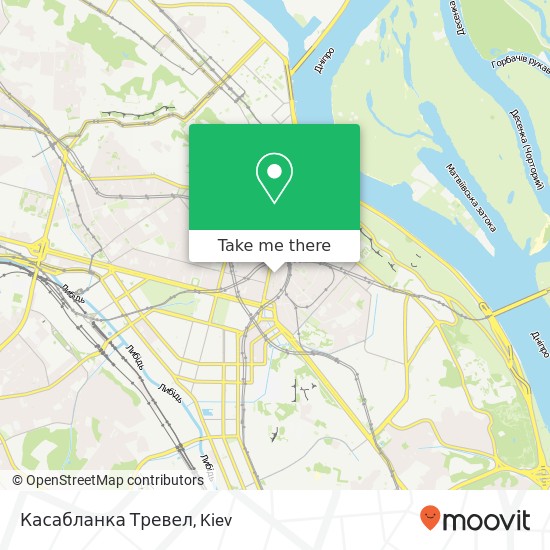 Касабланка Тревел map