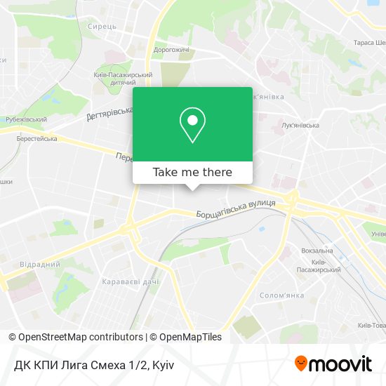 ДК КПИ Лига Смеха 1/2 map