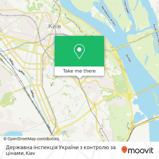 Державна інспекція України з контролю за цінами map