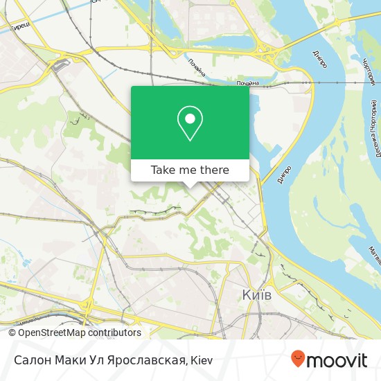 Салон Маки Ул Ярославская map