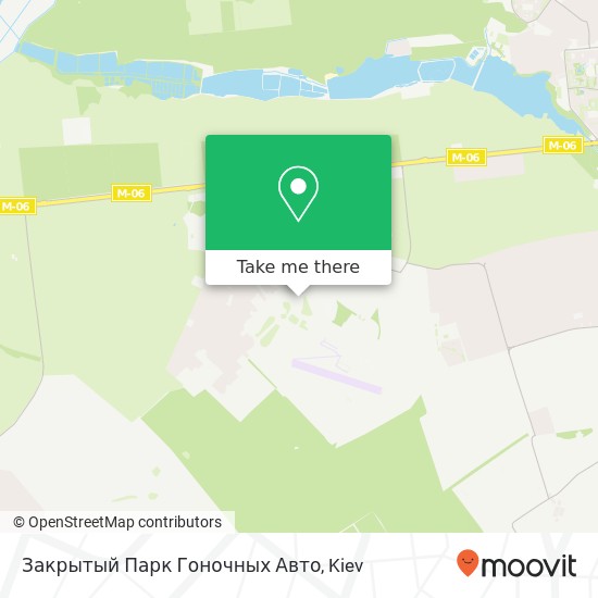 Закрытый Парк Гоночных Авто map