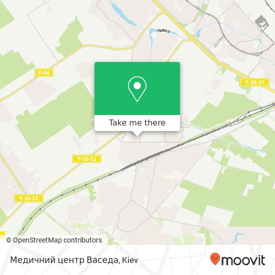 Медичний центр Васеда map